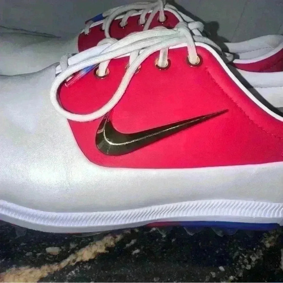 Nike React USA Golf Shoes, Red, White, & Blue! (7.5 M or 8.5W) main image 13